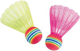 Sunflex beach badminton 2 shuttlecocks multicolors